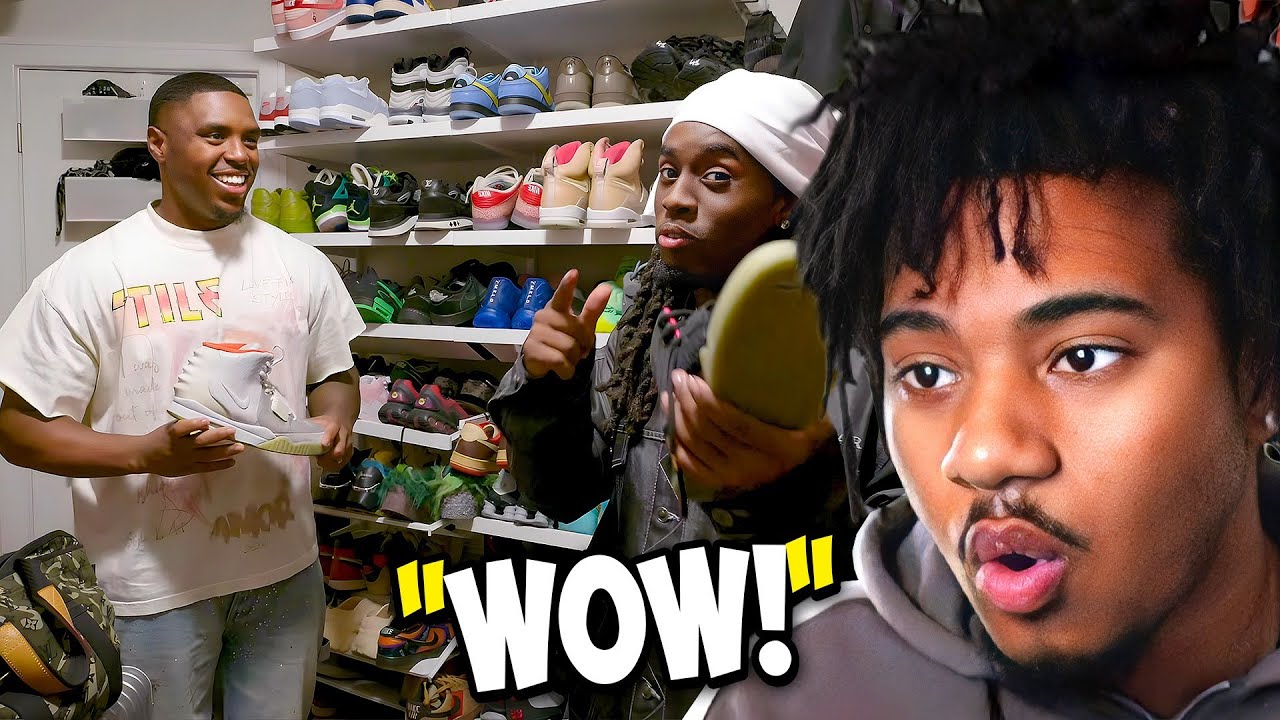 kai cenat's sneaker collection is proof that he has a stylist..