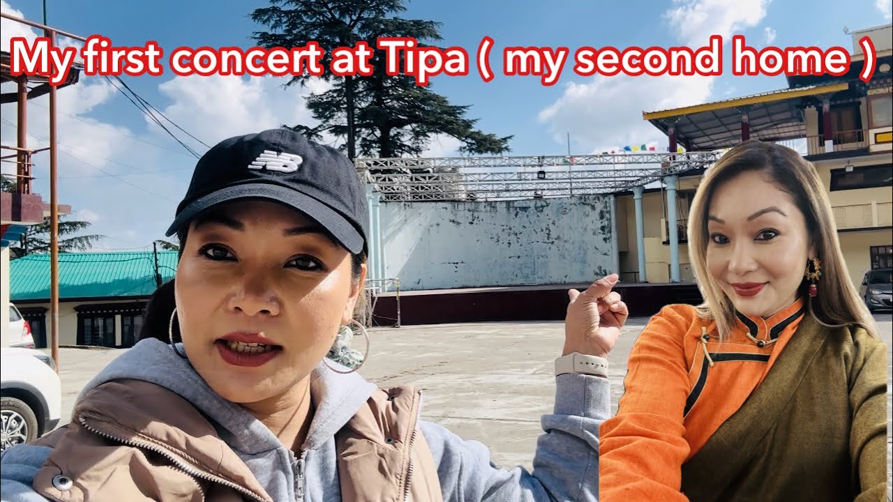 Back to stage after 12 years at TIPA! Tenzin donsel weekly #vlog62 Tibetan singer /youtuber