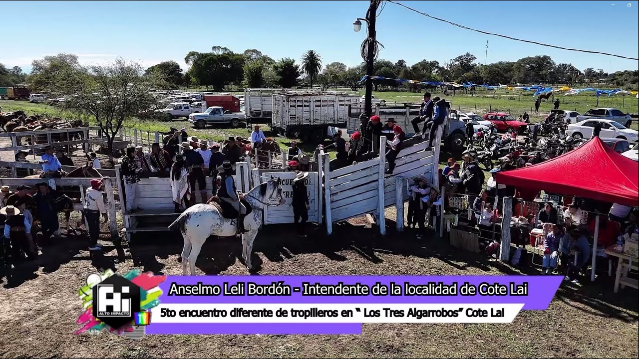 5to encuentro diferente de tropilleros - predio los 3 algarrobos, Cote Lai - CHACO