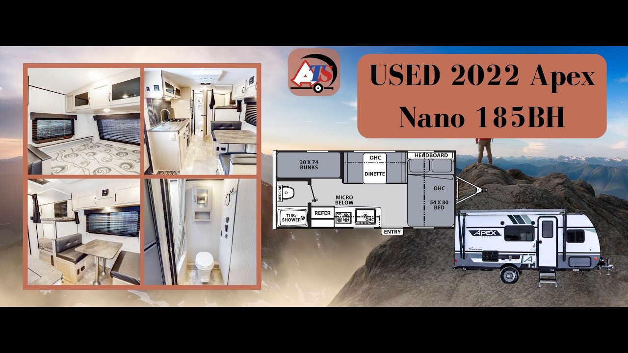 SOLD! CONSIGNMENT: USED 2022 Apex Nano 185BH
