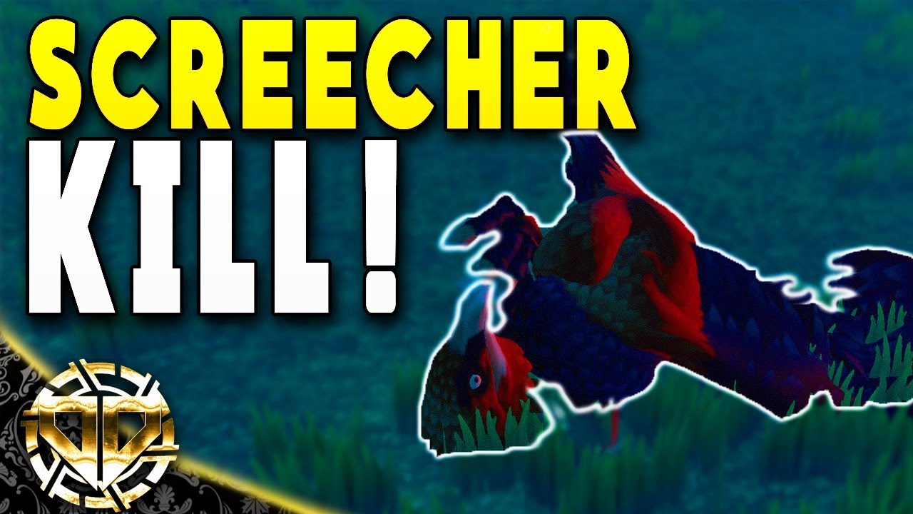 SCREECHER KILL AND RECIPES : Raft Survival Gameplay : EP 12