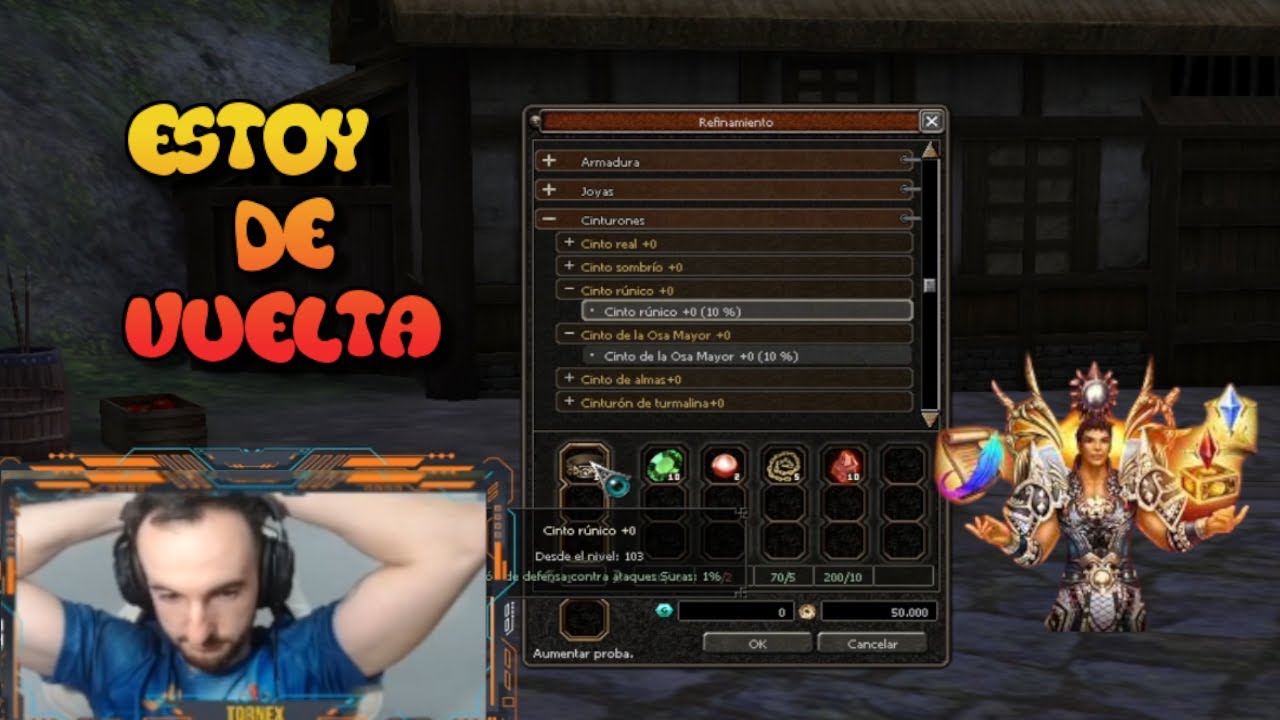 Estoy de vuelta !! Como hacer cinturones de PvP 🥋 Metin2 Tornex