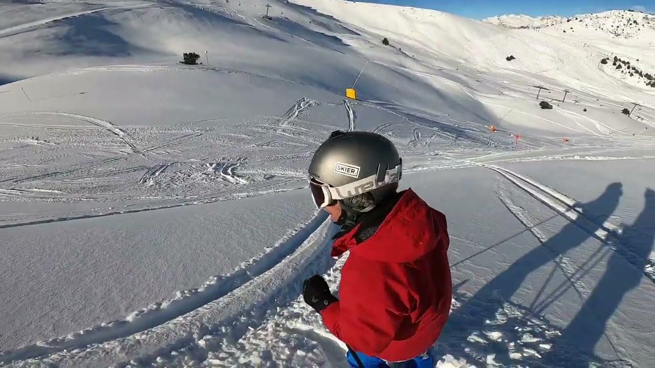 RAW POV - Esqu&iacute; en Cerler sobre nieve polvo ❄️