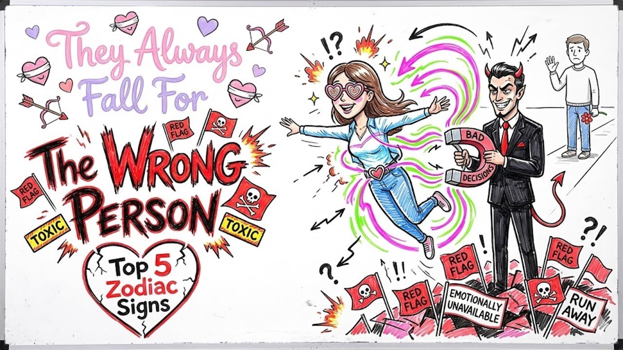 They Always Fall For The Wrong Person || Top 5 Zodiac Signs