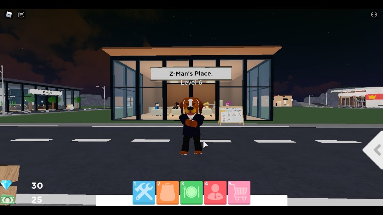 Resteraunt Tycoon 2| The Grand Opening of Z-Man's Place! :D