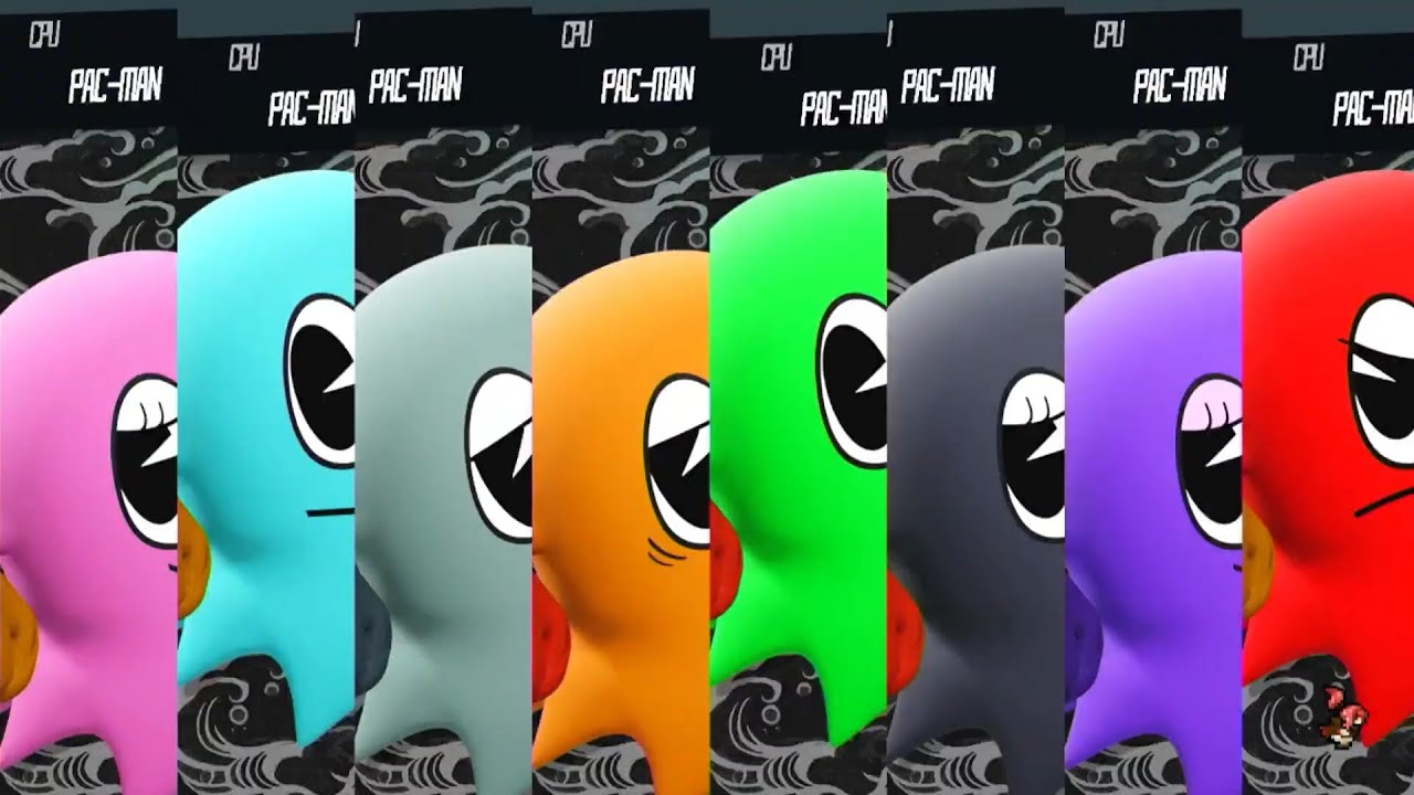 Pac Mod Ghost Free For All - Requested Smash Bros Battle