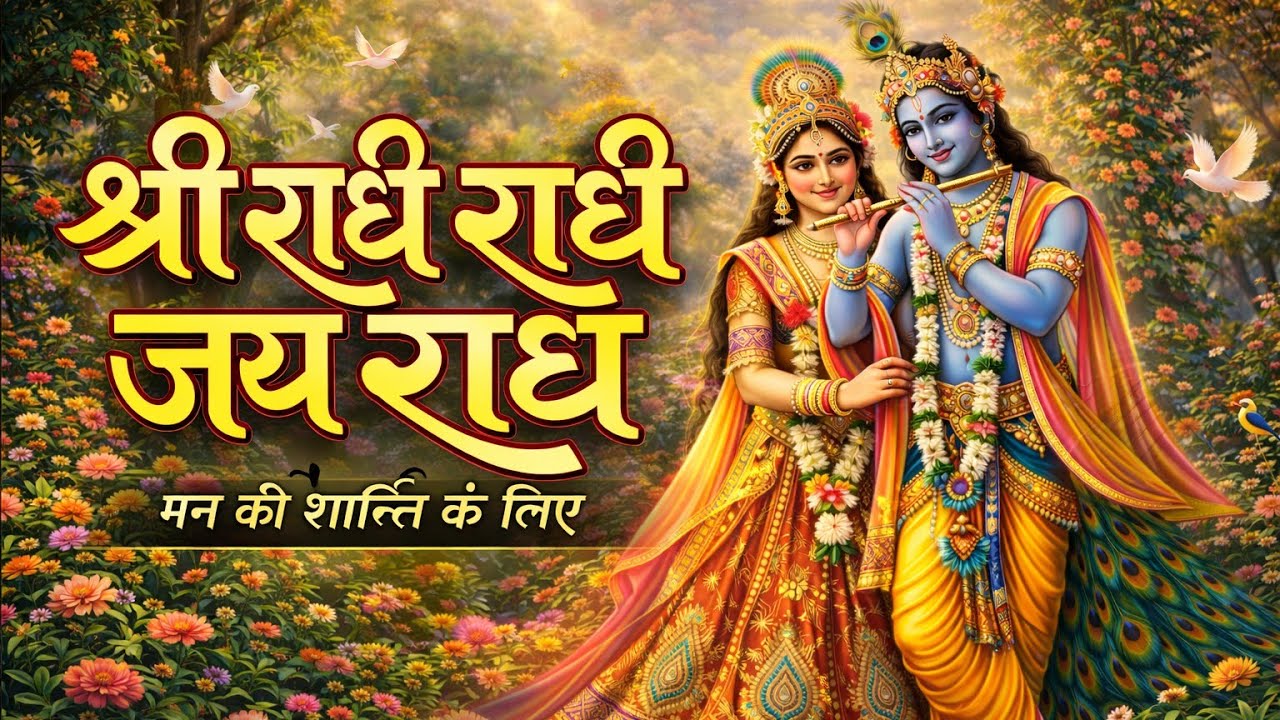 Shri Radhe Radhe Jai Radhe | श्री राधे राधे जय राधे |Radha Naam Jap | Radha Krishna Bhajan 2026