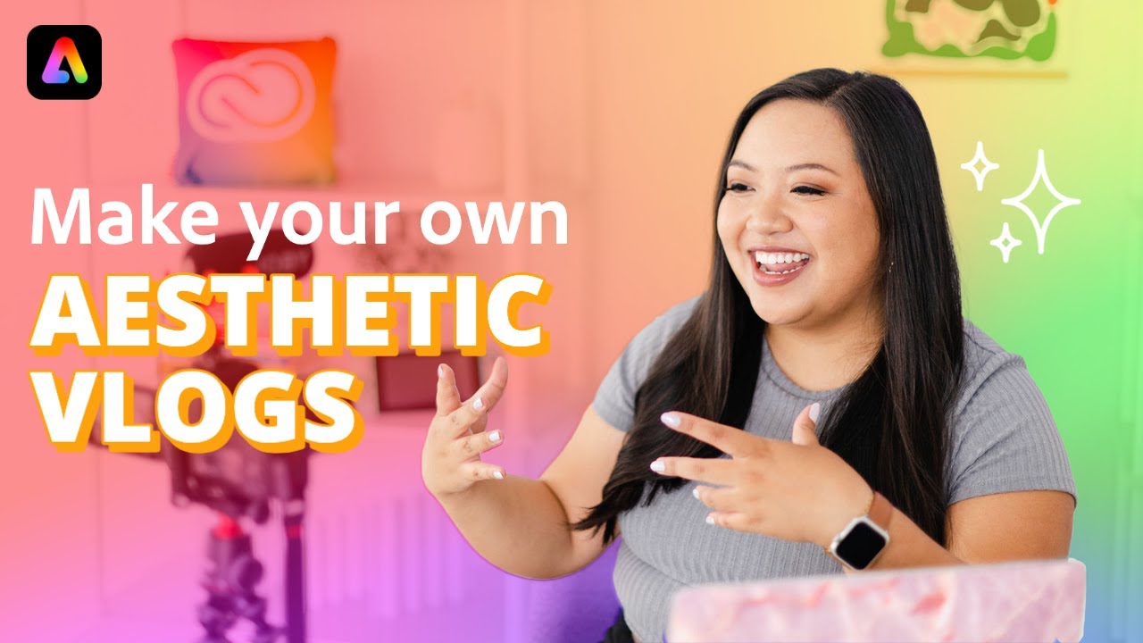How to make Aesthetic Vlogs in Adobe Express | Adobe Express Masterclass