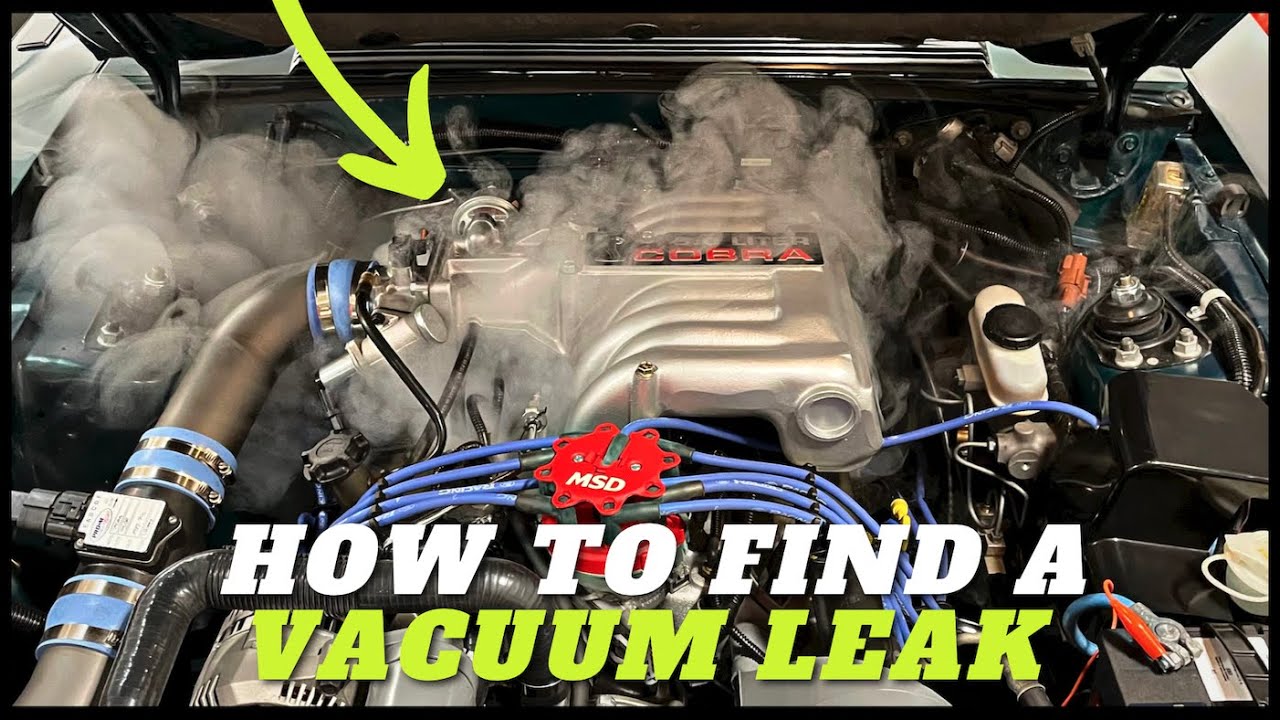 Foxbody Mustang Vacuum Leaks - How To Test & Find At Home