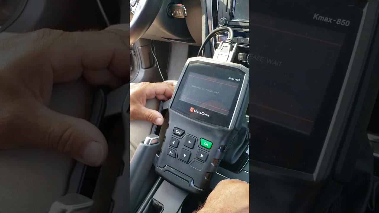 BOSSCOMM KMAX850 Key Programmer program keys 2018 Passat