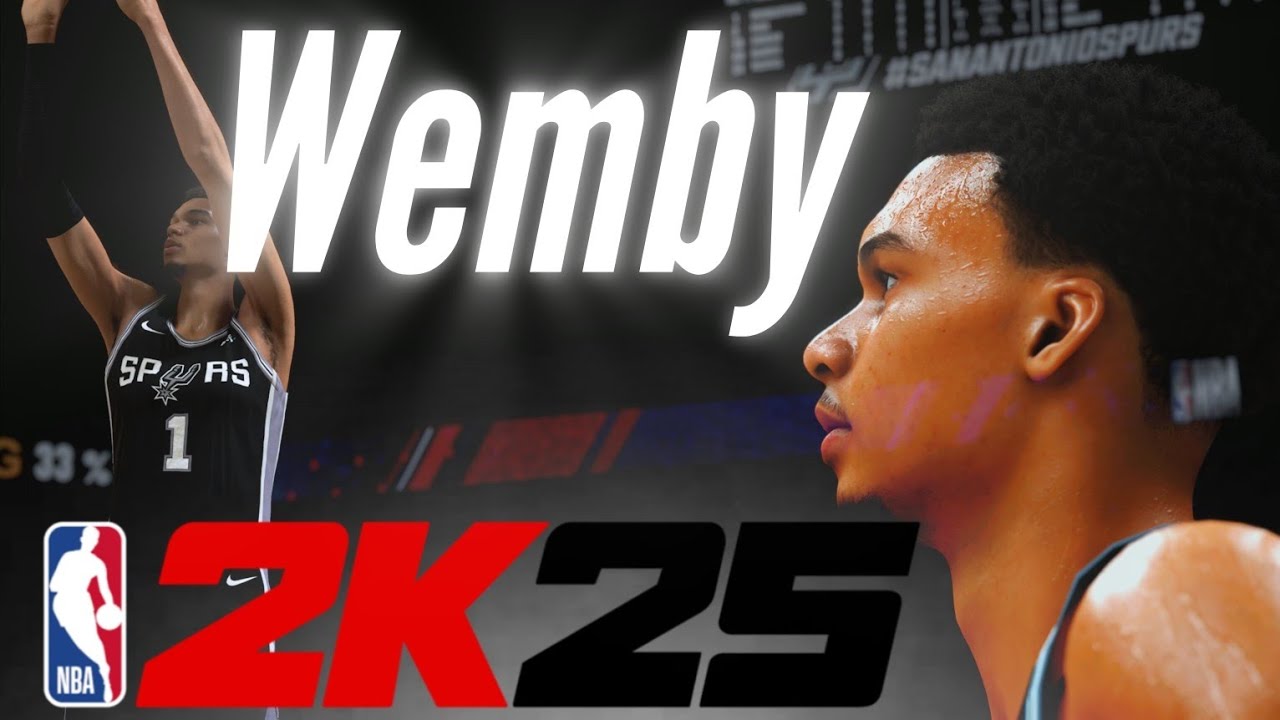 NBA 2K25 Victor Wembanyama Jumpshot Fix