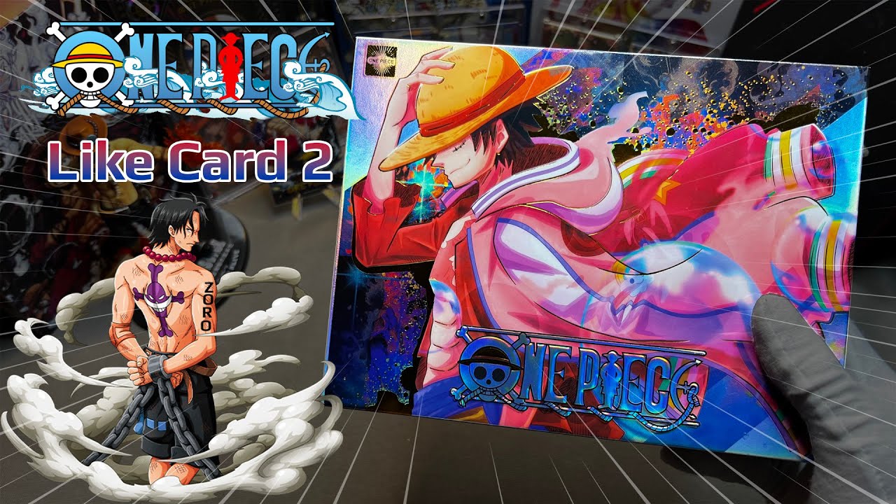 РАСПАКОВКА БОКСА ПО ONE PIECE ОТ LIKE CARD 2 СЕРИИ. ЛУТАЕМ ОБМЕНКУ?