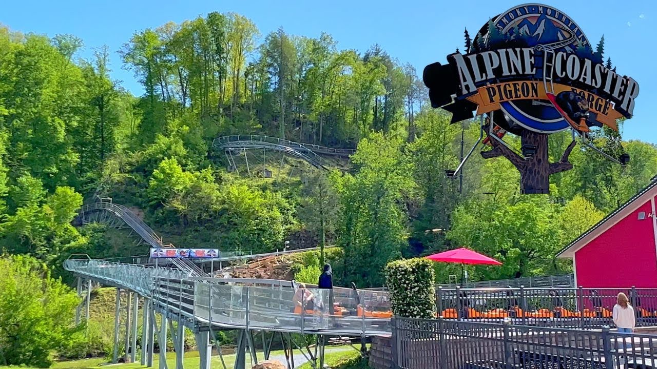 Smoky Mountain Alpine Coaster Full Ride