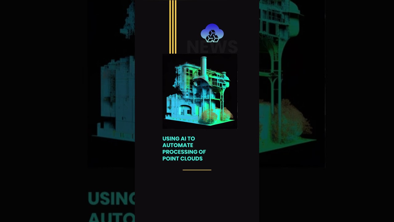 Using AI to automate processing of point clouds