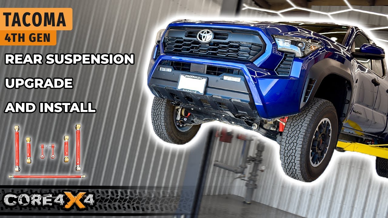 Модернизация и установка задней подвески Toyota Tacoma