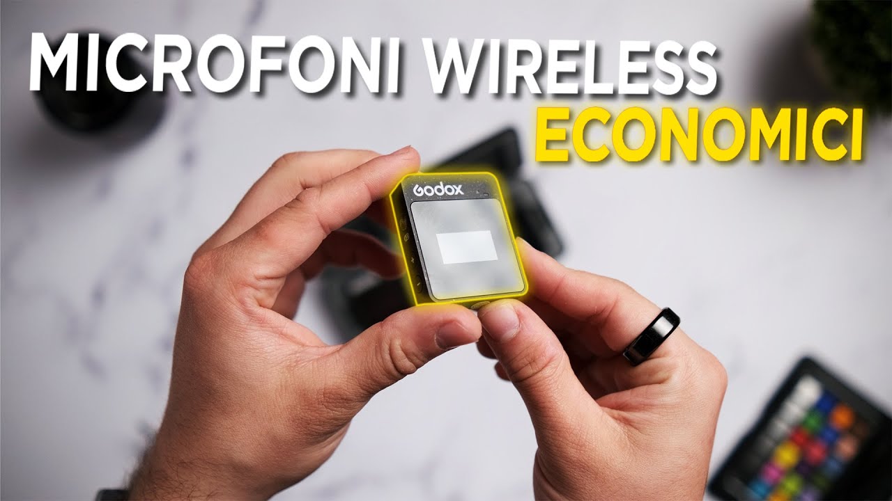 I MICROFONI WIRELESS più ECONOMICI sul mercato - Godox Movelink II M2 recensione e test