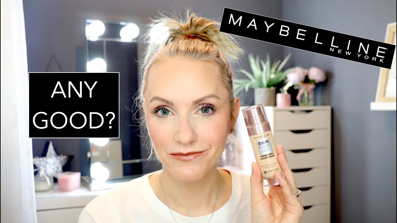 MAYBELLINE DREAM RADIANT LIQUID FOUNDATION REVIEW