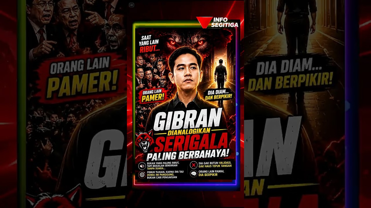 PANAS! Saat Yang Lain Sibuk Cari Panggung, Gibran Justru Memilih Diam #politik #beritaterkini