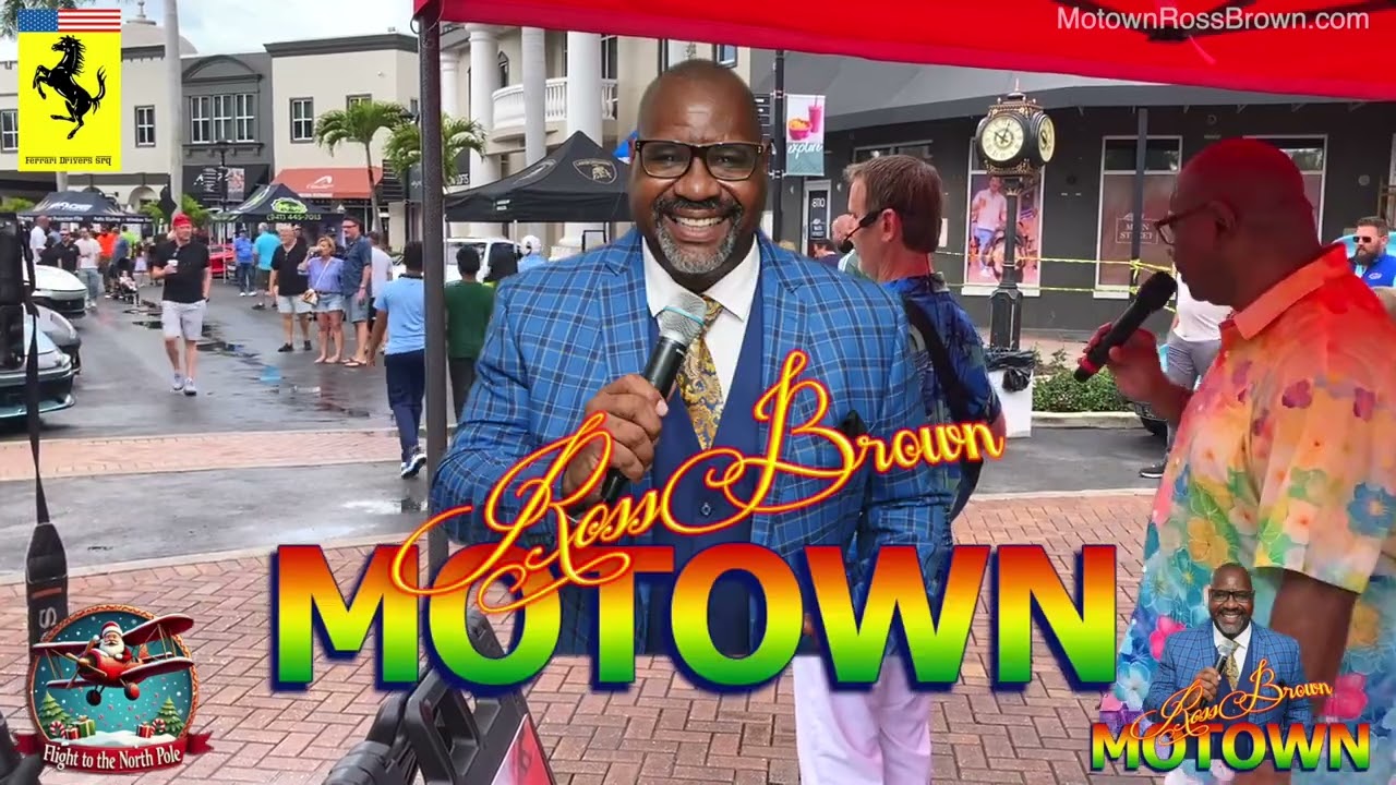 Motown Ross Brown Live! at 2026 Exotic Car Show Mainstreet Lakewood Ranch Margaritaville-Grapevine