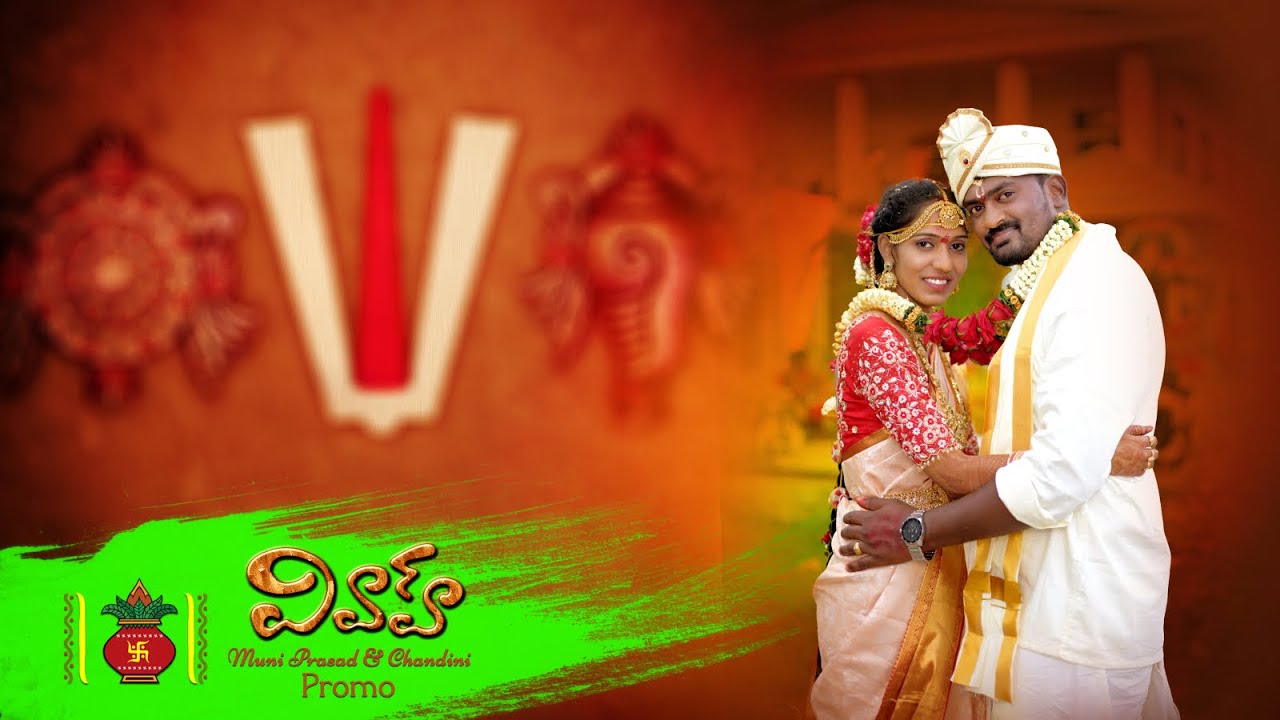 Muni prasad weds Chandini - wedding promo || Vijay Fashion Studio || Kallur-Tirupati