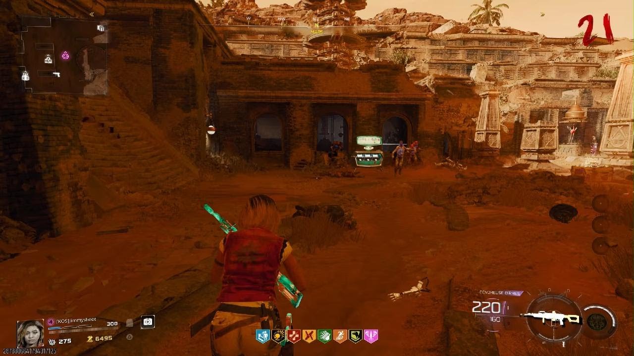 Cod bo7 Zombies : Mars Survie
