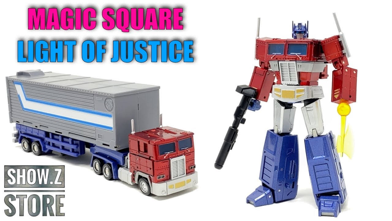 Magic Square MS B18X+ Light of Justice Optimus Prime Metallic 2.0 Version Review