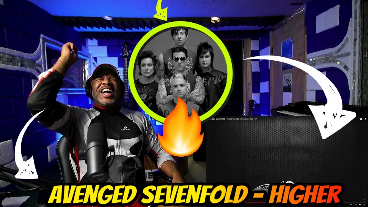 Avenged Sevenfold - Higher with Lyrics - Producer Reaction