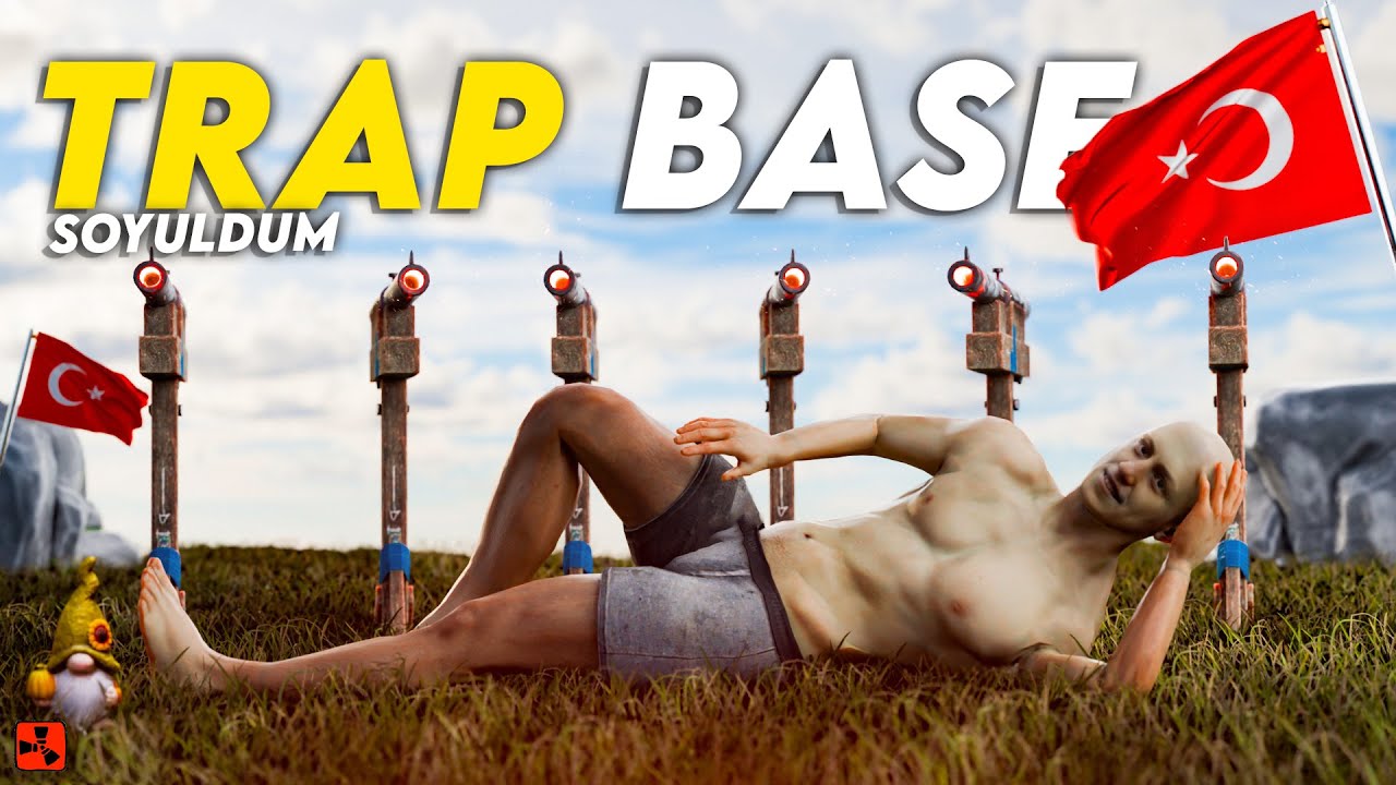 TÜRK SERVERİNDA TRAP BASE YAPTIM BAŞIMA GELMEYEN KALMADI.!!(donuma kadar soydular) - Rust Türkçe