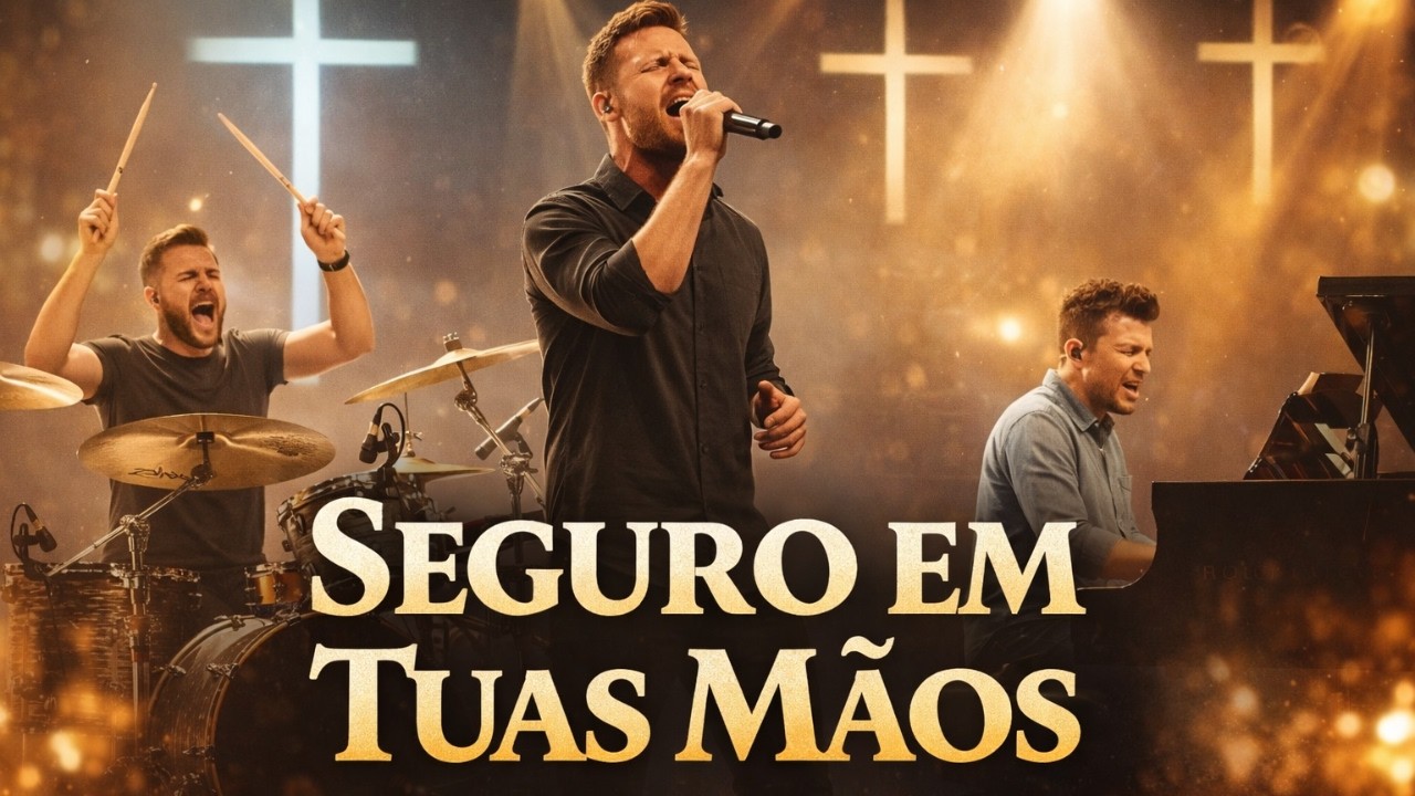 Seguro em Tuas Mãos | Worship de Fé e Descanso | Canção de Paz em Deus | Música Cristã para Orar
