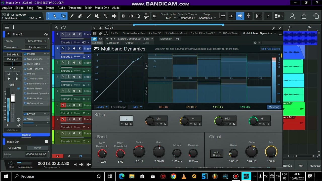 Como fazer Mixagem e Masteriza&ccedil;&atilde;o no Studio One 6