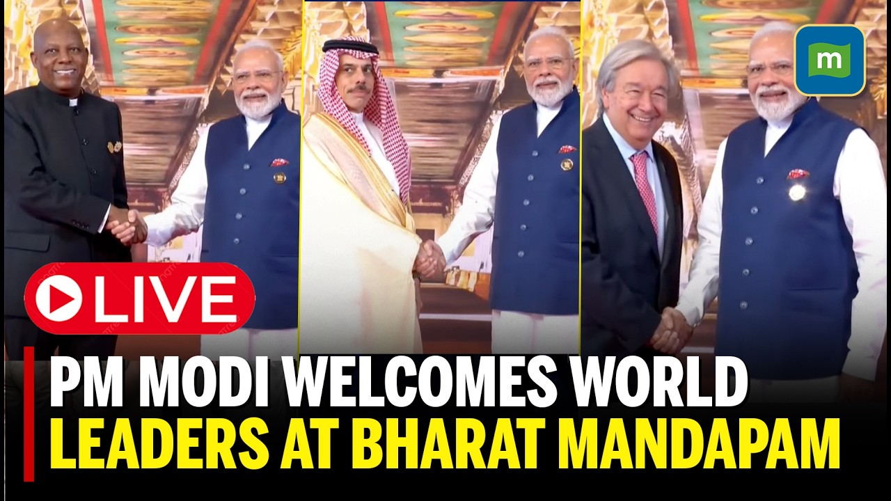 #LIVE: BRICS Summit Day 2 | PM Modi Welcomes World Leaders at Bharat Mandapam