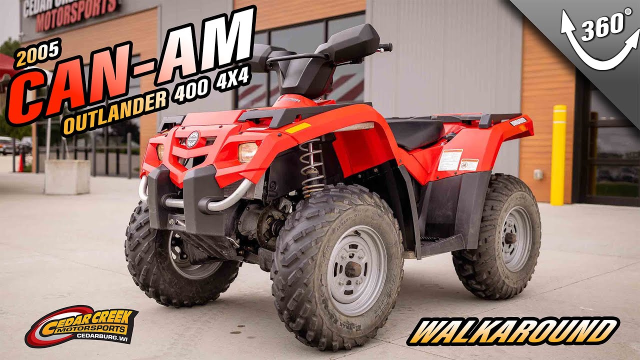 Walkaround | 2005 Bombardier™ Outlander™ 400 H.O. 4x4