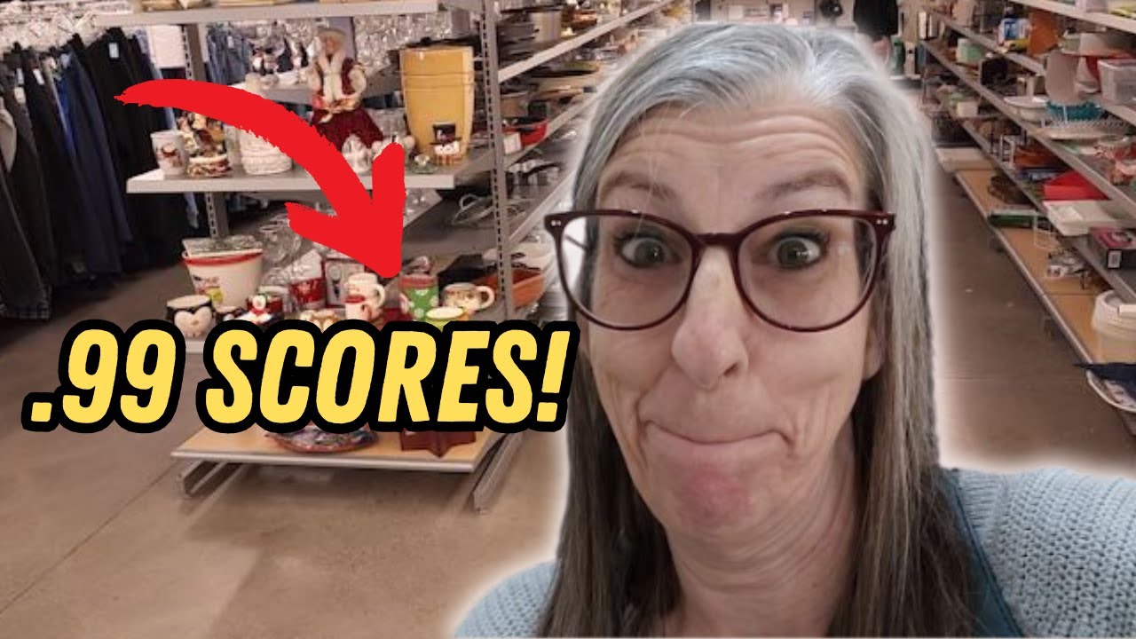 Will I Find ANY 99 cent STEALS at This Salvation Army Thrift Store?