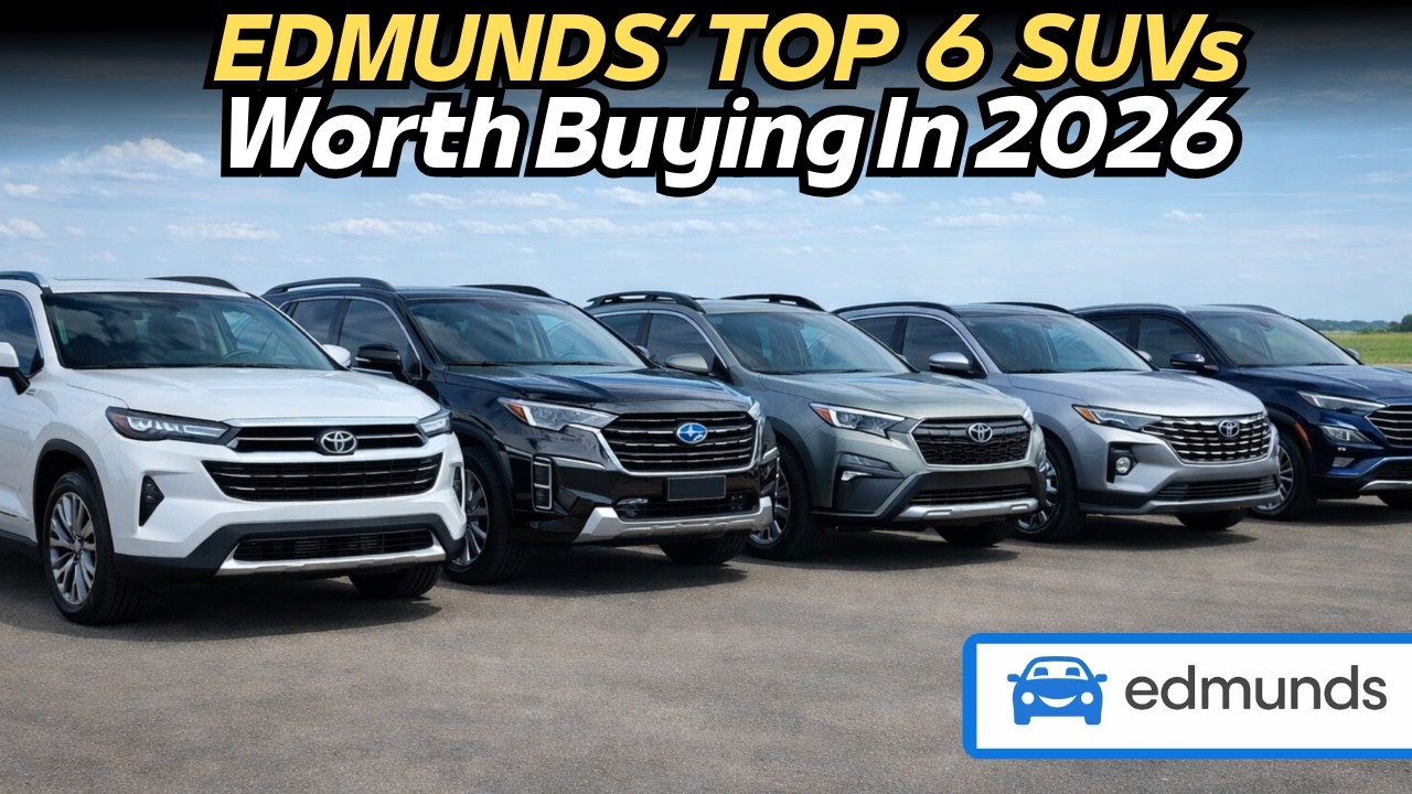 7 SUVs Edmunds Says Are Worth Buying in 2026