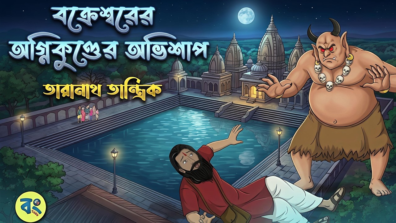 বক্রেশ্বরের অগ্নিকুণ্ডের অভিশাপ - Taranath Tantrik Golpo | Bangla Bhuter Golpo | Bhuter Cartoon