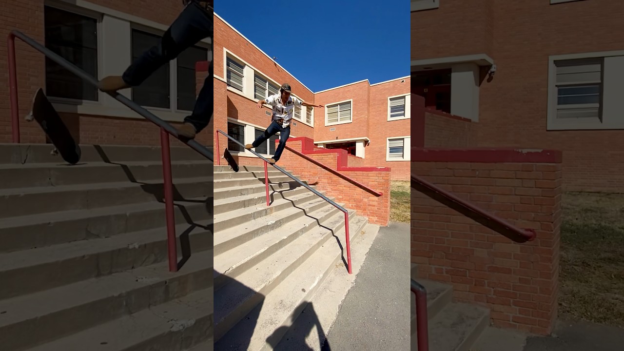 Leo Romero Skating in Denver 🔥 #skateboarding