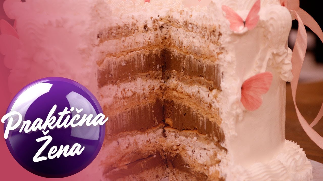 Praktična žena – Nežna lešnik torta