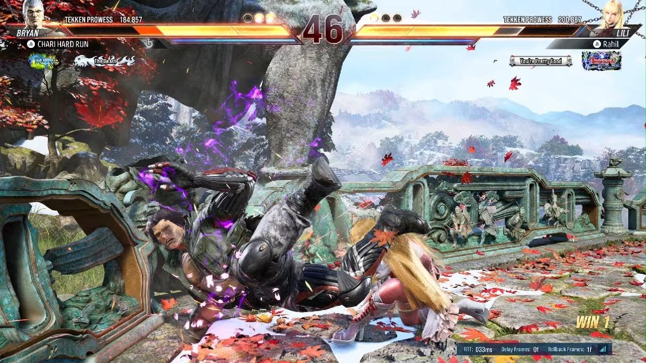 TEKKEN8_BRYAN FURY [ CHARI ] VS [ LILI RAHIL ]