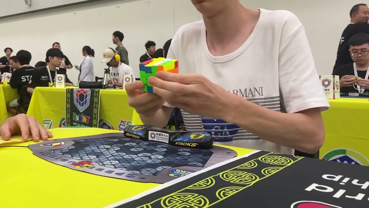 27.74 4x4 PR Average at the World Championships