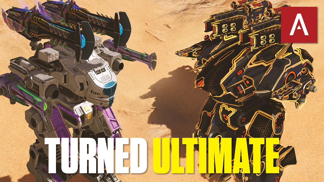 War Robots &mdash; Обычный Hawk против Ultimate Hawk! Геймплей на Hawk в WR