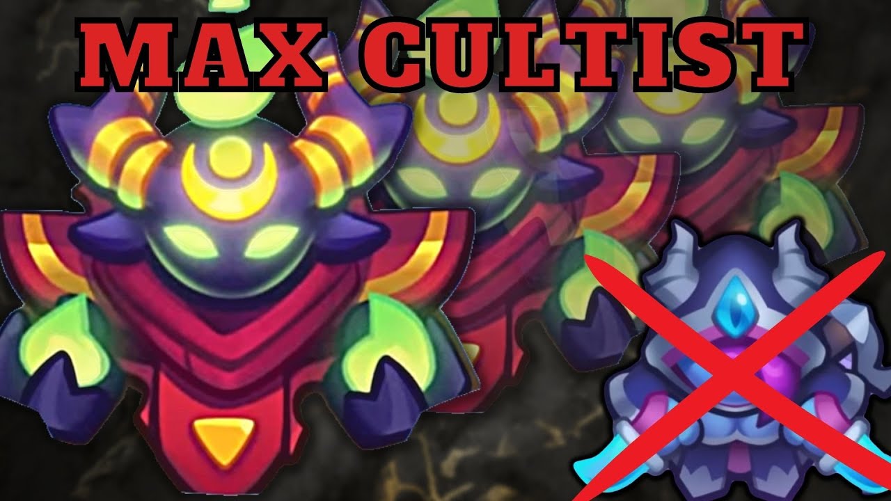 Rush Royale | Max Cultist vs Max Demon Hunter | Full video pvp 20.1