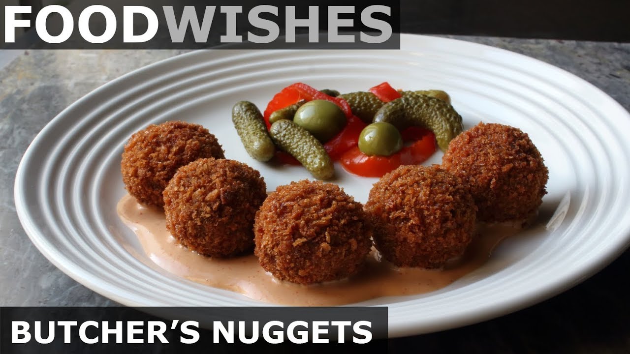 Butcher's Nuggets (Crispy Fried Meatballs) - Food Wishes