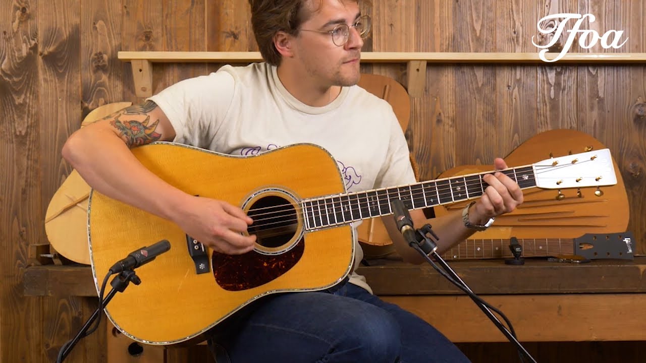 Martin D42 Rosewood Spruce 2018 played by Maarten Dispa | Demo @ The Fellowship of Acoustics