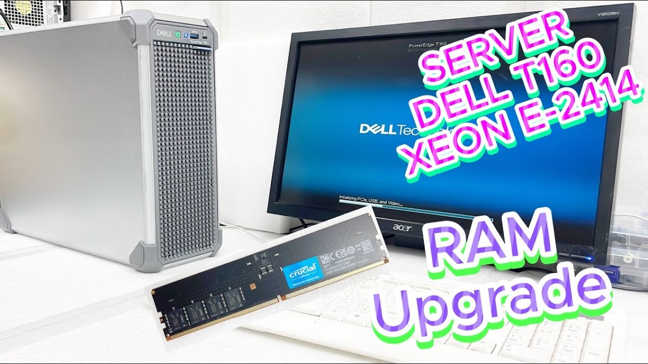 Dell PowerEdge T160 Xeon E-2414 RAM Upgrade | Server Memory Installation Guide
