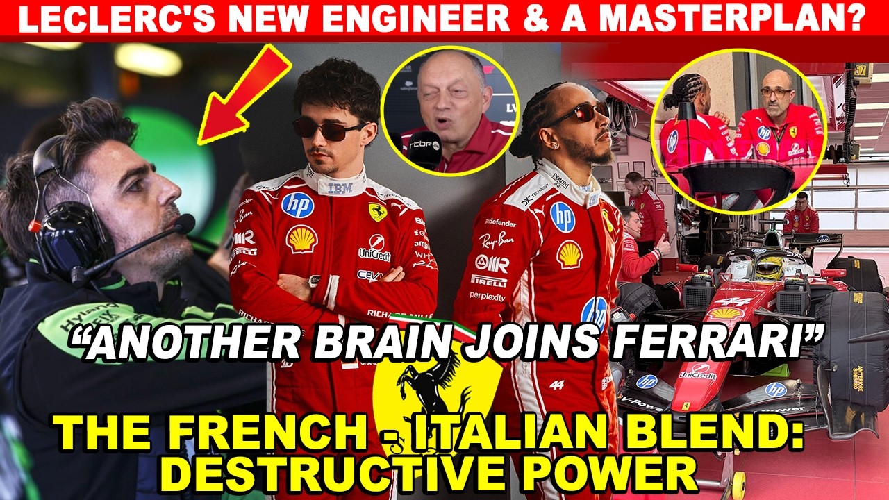 Leclerc & Hamilton's NEW ENGINEER: 