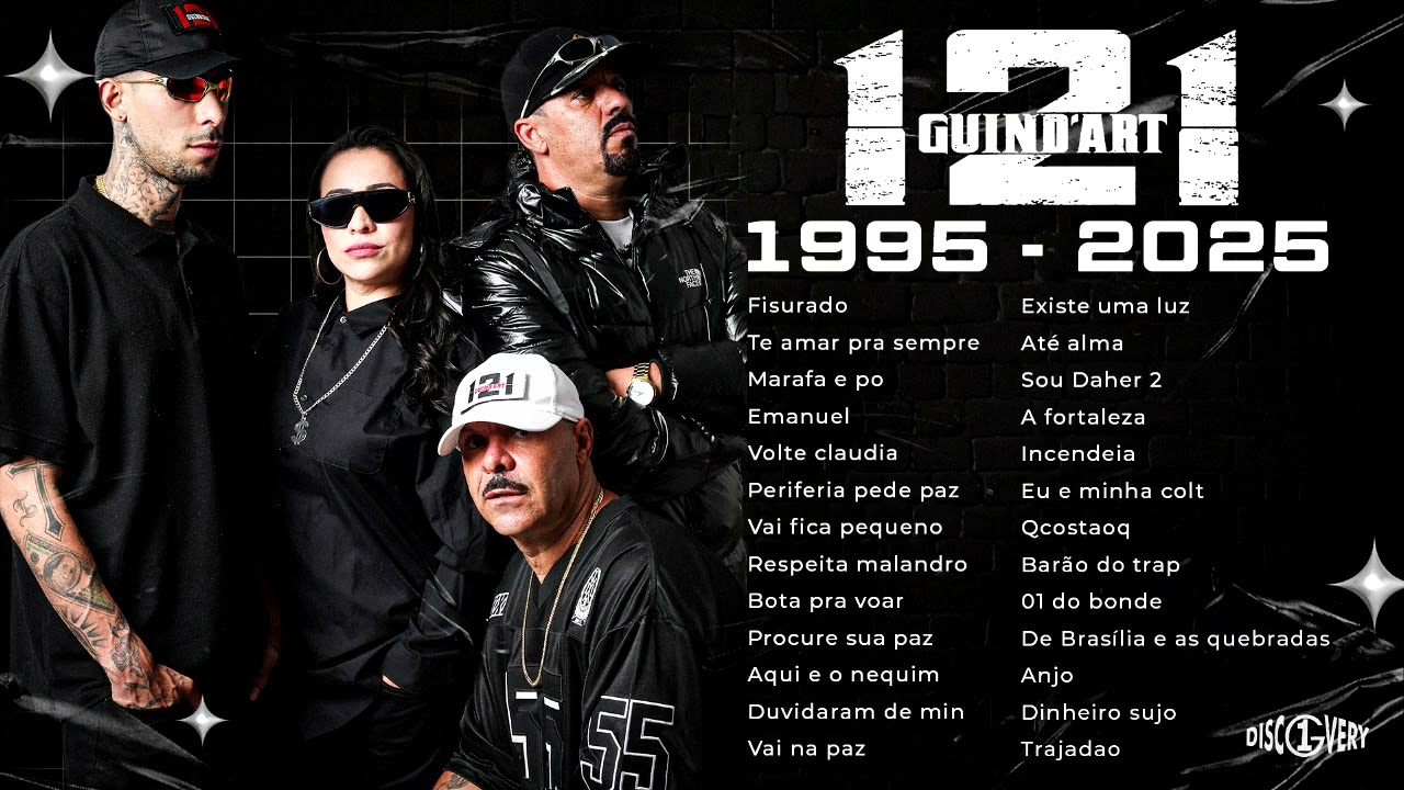 Melhores do RAP e HIP HOP de BRAS&Iacute;LIA - Cl&aacute;ssicos e Atuais VOL. 01 | Mix by Guind'art 121 🔥