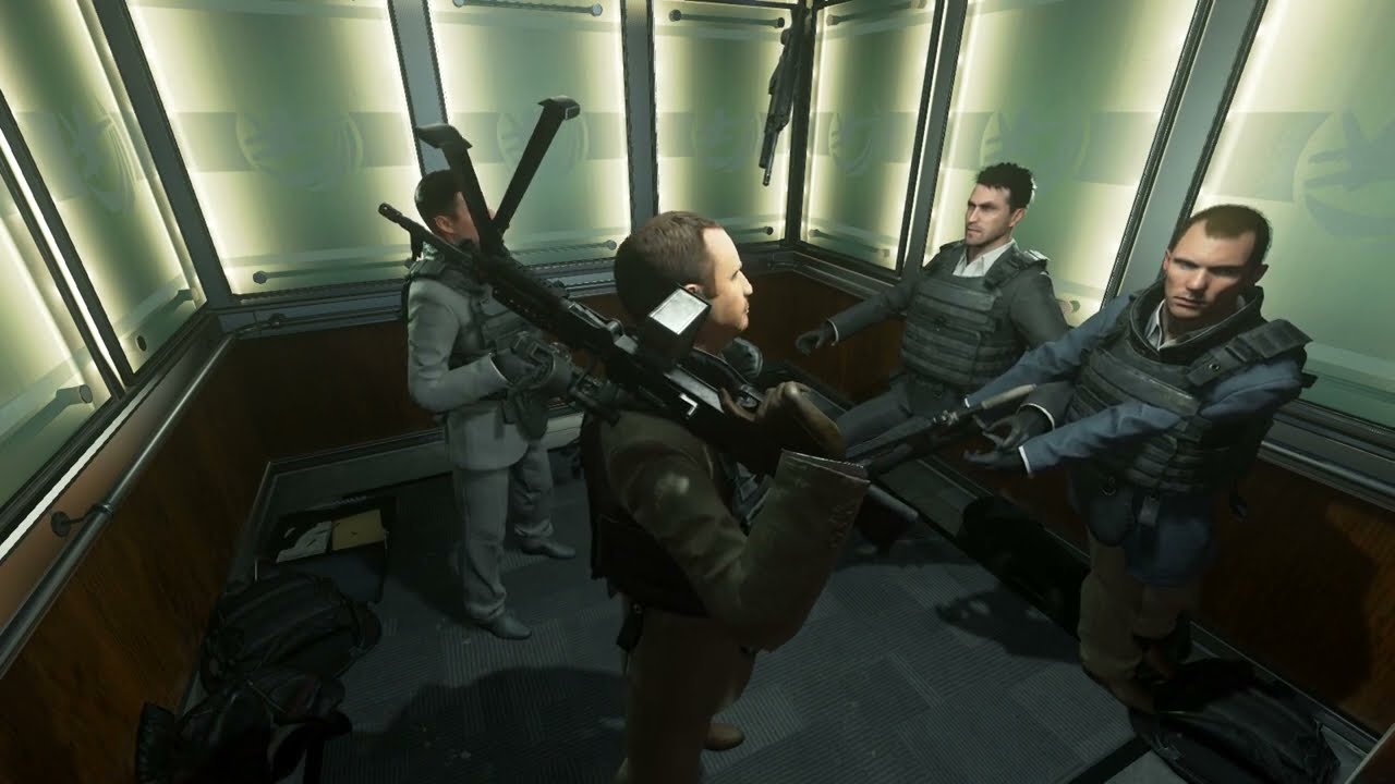 MW2CR. Начало 'No Russian' без затемнения