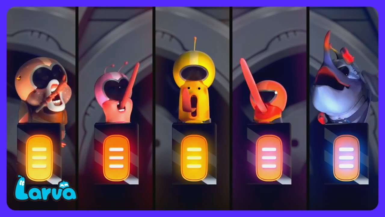 Larva - Robot Rangers vs Rats! | Kids Cartoons | WildBrain Haunted House