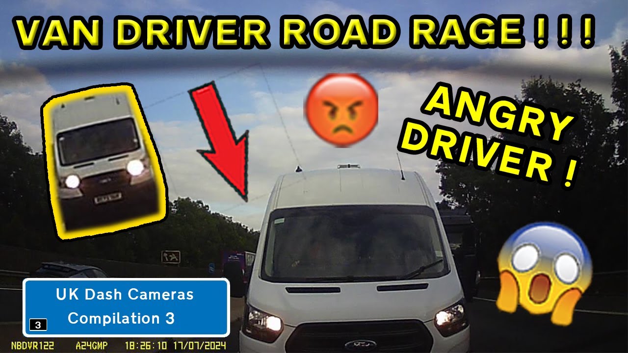 UK Dash Cameras - Compilation 3 - 2025 Bad Drivers, Crashes & Close Calls