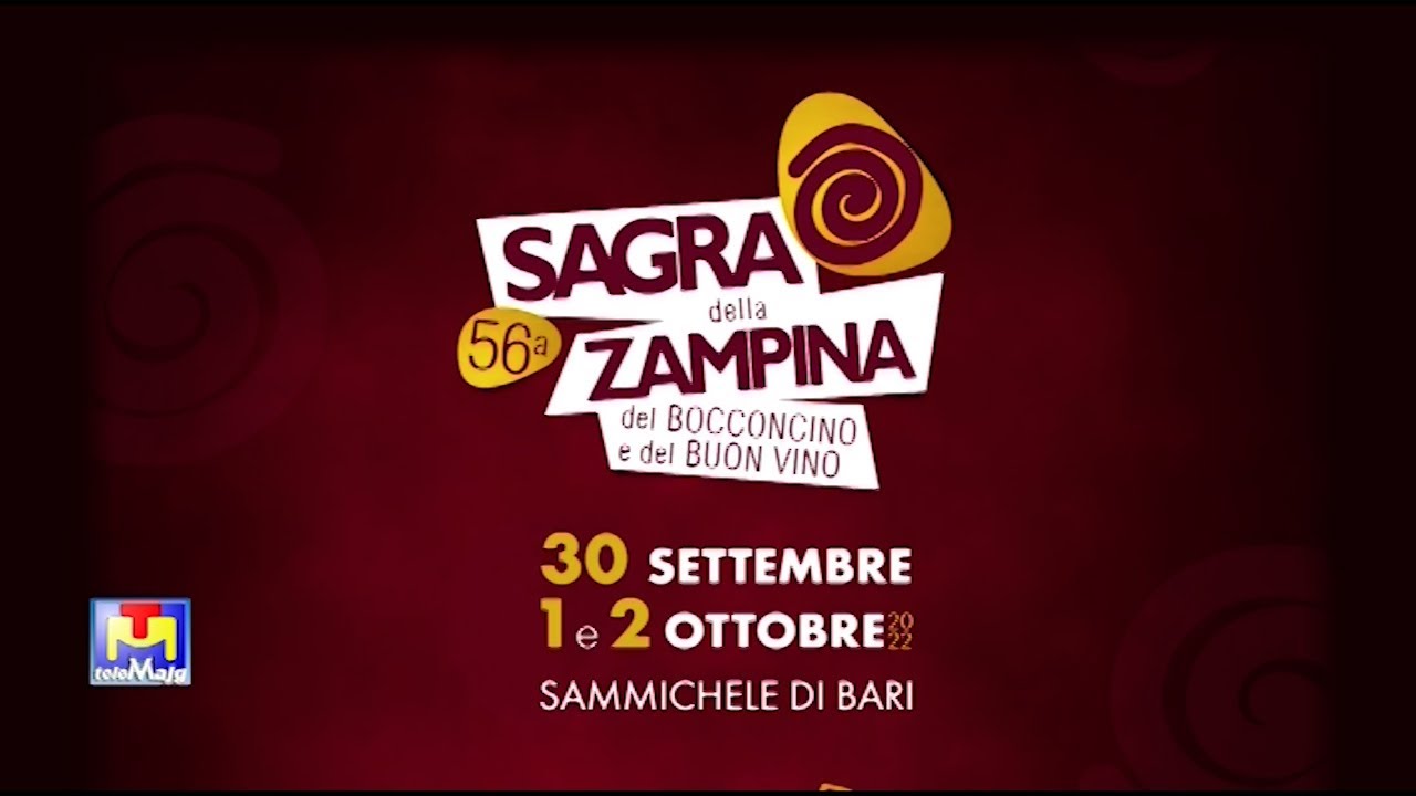 Sagra della zampina 2022 Sammichele di Bari